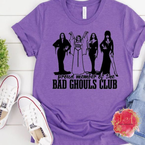 Bad Ghouls Club Adult T-Shirt/Sweater