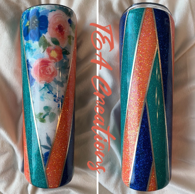 Floral Tumblers